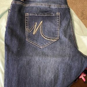 Woman’s Maurice’s brand flare bottom jeans